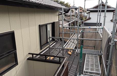 改修足場